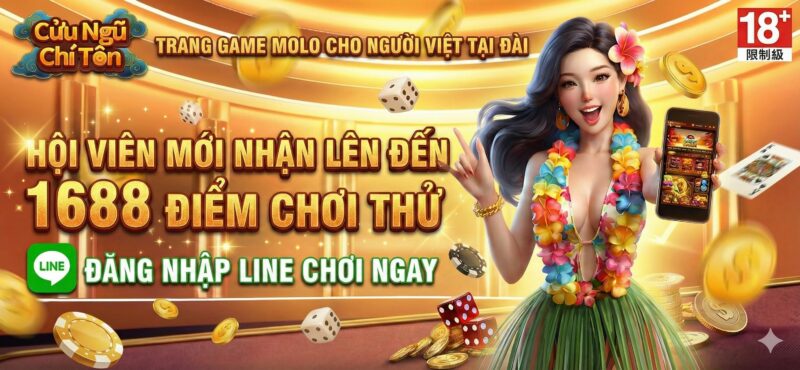 🎮 CỬU NGŨ CHÍ TÔN – Game molo/slot cho người Việt tại Đài Loan

🔹 Đăng nhập LINE – chơi ngay, không cần tải
🔹 Quà tân thủ: 1.688 – 13.688 điểm
🔹 🎁 Điểm danh 7 ngày: nhận hơn 4.000 điểm
🔹 ⏱ Online mỗi ngày đều có thưởng
